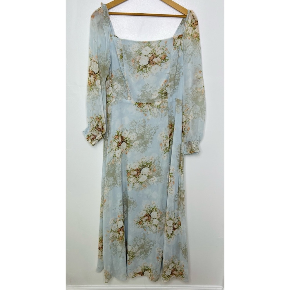 BALTIC BORN Giselle “Vintage Floral” Printed Dress